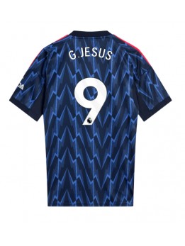 Arsenal Gabriel Jesus #9 Auswärtstrikot 2025-26 Kurzarm